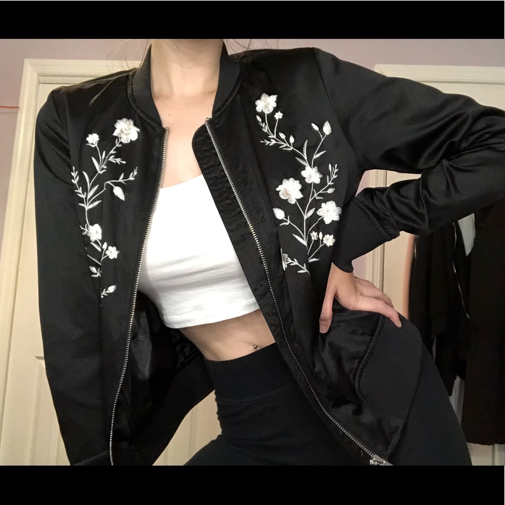 Flower Detailed Jacket